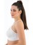 Telsiz Süngersiz Dantelli Geniş Lastikli Toparlayıcı Minimizer Sütyen 1009 3