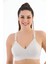 Telsiz Kapsız Lastikli Pamuklu Penye Toparlayıcı Minimizer Sütyen 1010 1