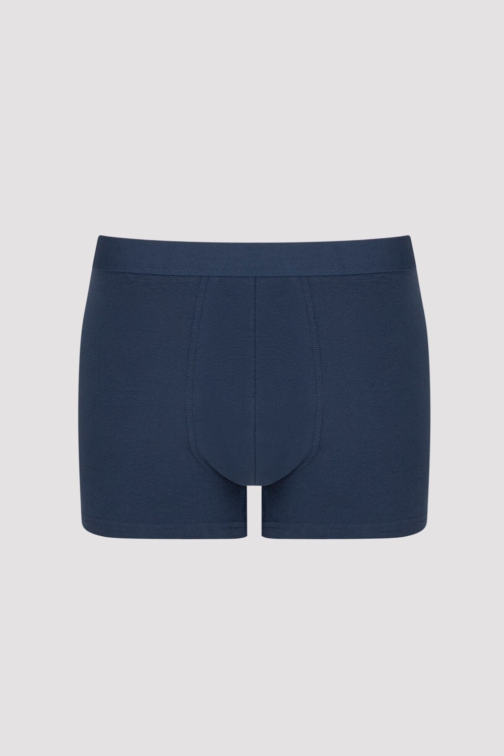 Penti Erkek Pamukl Basic Mavi 3'lü Boxer Külot görsel 2