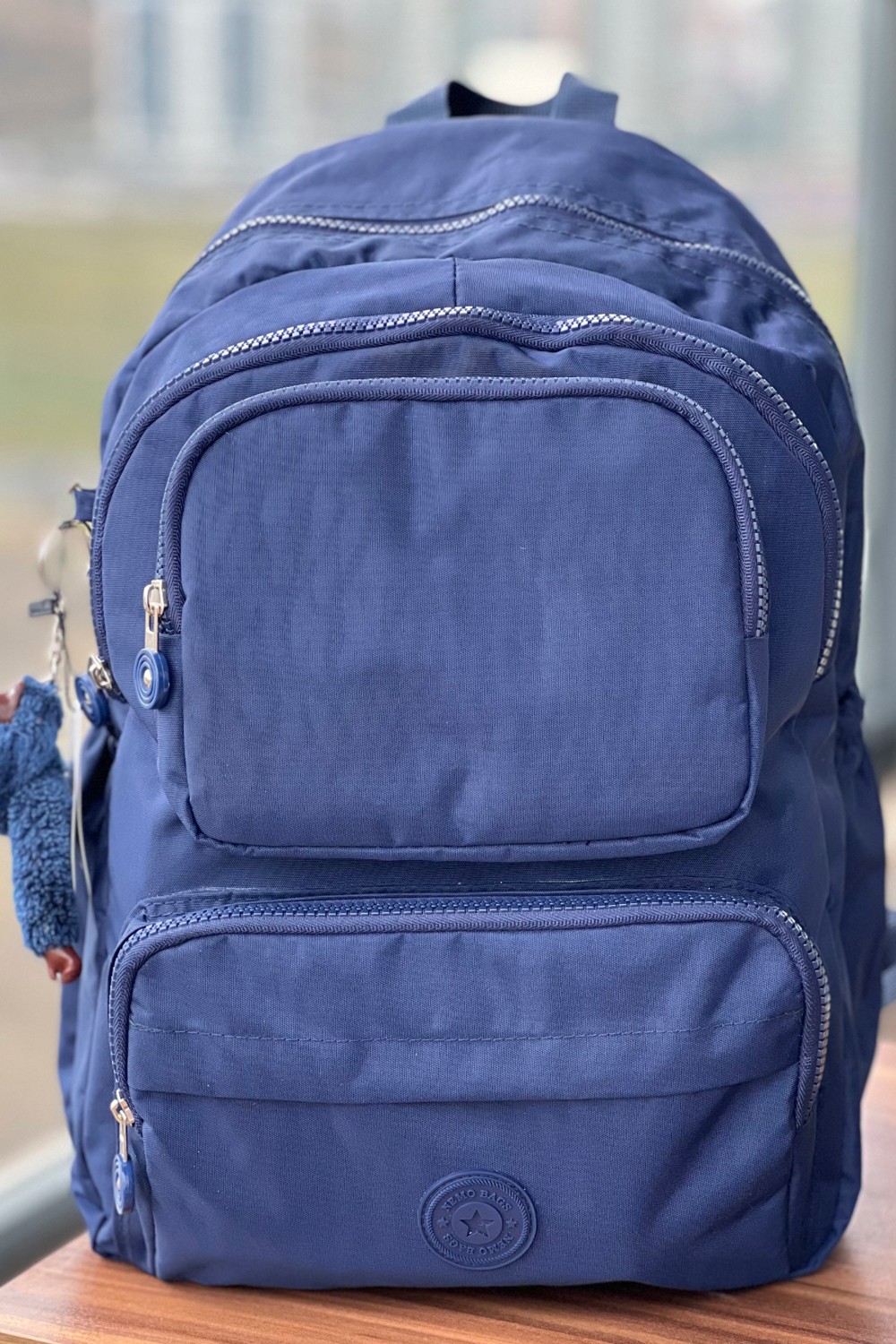 Nemo Bags Açık Vizon Sırt Çantası Okul Çantası Laptop ve Seyahat Çantası Su Geçirmez Spor Çanta