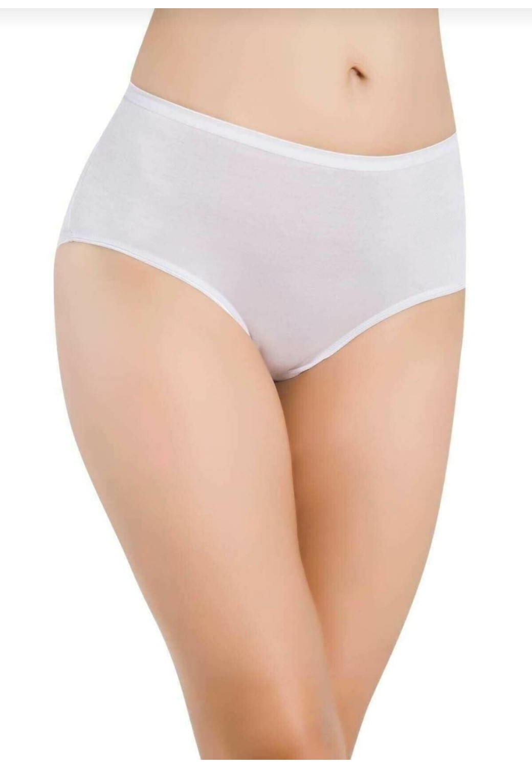 Papatya 2572 Yüksek Bel Bambu Külot 6 Lı görsel 6