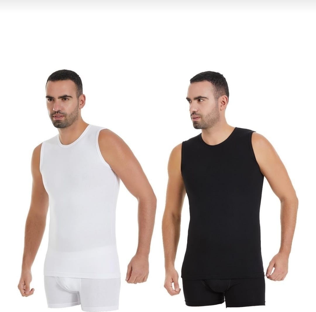 Yıldız 75,76 Renkli Modal Sıfır Kol Atlet 6 Lı