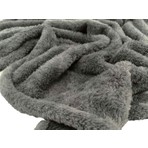 Ecotton Works Wellsoft Gri Renk Kedi Köpek Battaniyesi