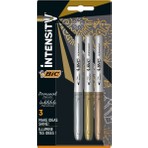 Bic Intensity Permanent Markör Altın Gümüş Bronz 3'lü Blister