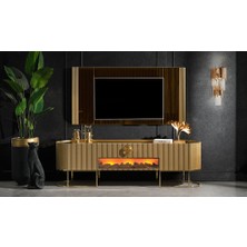 Crown Tv Ünitesi - Gold