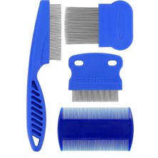 Petistera Kedi ve Köpekler Için Pire Tarak Seti 4'lü