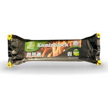 Kaminblock Lüks Şömine Odunu 1 Adet Soba Ve Şömine İçin Kolay Ateş