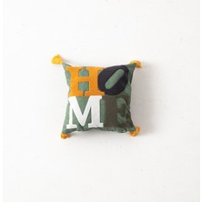 Swita Tekli Premium Punch Işlemeli Kırlent Kılıfı