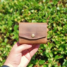 FH Leather Goods Hakiki Deri Çantalı Kamp Baharatlığı (3 Şişe) (Isme Özel)