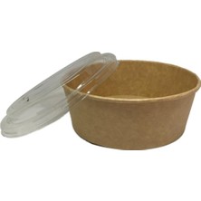 Ecen Plast Karton Salata Kabı 1100 gr 38 Oz 50 Adet