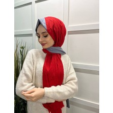 Loryan Scarf Çift Renk Bambu Kraş Şal 006693