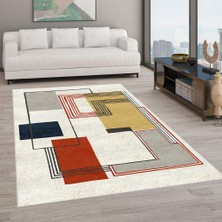 Rovigo Home Dijital Baskı Yıkanabilir Kaymaz Taban Salon Halısı RVG0584