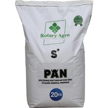 Rotary Agro Pan S Plus Küçükbaşlar Için Vitamin Mineral Desteği Pelet 20 kg