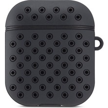 MobaxAksesuar Apple Airpods 3. Nesil ile uyumlu Kılıf Delikli Koruyucu Silikon Kapak