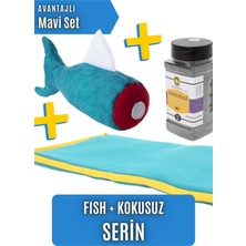 Pawdaz Avantajlı Mavi Set ( Serin - Fish - Kokusuz )