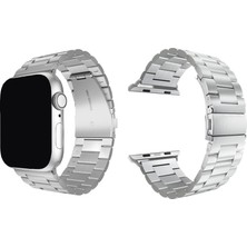 Unicell Apple Watch 42-44-45-49 mm 1 2 3 4 5 6 7 8 Se Ultra Tam Uyumlu Klasik Çelik Kordon