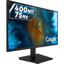 Casper Nirvana 23.8" 75Hz 6ms 400NIT (HDMI+VGA) FreeSync FHD LED Çerçevesiz Monitör