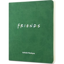 Mabbels Friends Haftalık Planlayıcı Tarihsiz 15X17 Yeşil PLN-389057