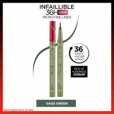 L'oréal Paris Infaillible 36H Grip Micro Fine Eyeliner 05 Sage Green