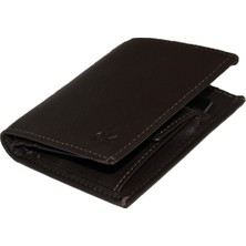 Bizoon % 100 Deri Erkek Bozuk Para Gözlü Cüzdan ve Kartlık 1009