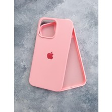 Pirok Store iPhone 14 Pro Max (6.7) Uyumlu Lansman Içi Kadife Silikon Kılıf