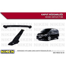 Mercedes vito kaput rüzgarlığı koruyucu 2003 / 2013