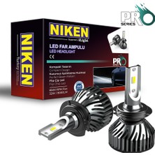 H7 led xenon far aydınlatma seti şimşek etkili niken pro 6400lm