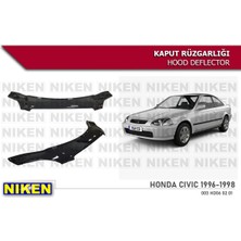 Honda civic uyumlu kaput rüzgarlığı koruyucu 1996/ 1998