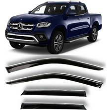 Mercedes x cam rüzgarlığı kromlu 2016+ niken