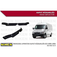Mercedes sprinter kaput rüzgarlığı koruyucu 2000 / 2006