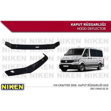 Vw crafter kaput rüzgarlığı koruyucu 2018+