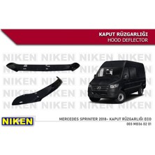 Mercedes sprinter kaput rüzgarlığı koruyucu 2018+