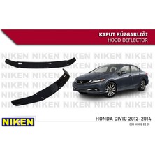 Honda civic fb7 uyumlu kaput rüzgarlığı koruyucu 2012 / 2014