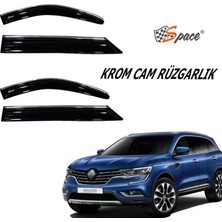 Space Renault Koleos Krom Cam Rüzgarlığı  2017-2021 / CARU425