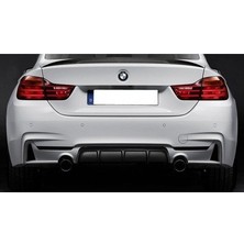 Bmw F32 F33 arka tampon difüzörü 2 çıkış m-performance 4 serisi