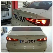 Auto Gp  Audi A3 Sedan Bagaj Üstü Spoiler Boyasız 2013+ S3 Model