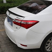 Toyota corolla bagaj üstü spoiler 2013+ siyah boyalı