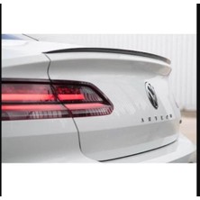 Vw arteon cc bagaj üstü spoiler siyah boyalı