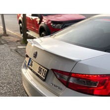 Skoda süperb bagaj üstü spoiler siyah boyalı 2015+