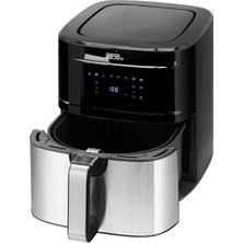 Problack P7000 7 Litre Xxl 8 Ön Ayar Programlı 1700W Yağsız Sıcak Hava Fritözü Airfryer