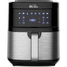 Problack P7000 7 Litre Xxl 8 Ön Ayar Programlı 1700W Yağsız Sıcak Hava Fritözü Airfryer