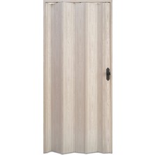 Faran Dekorasyon 87 x  230 Akçaağaç Renk Camsız Pvc Akordiyon Katlanır Kapı - Frnakmodel-111