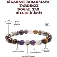 NehirTaş Sigarayı Bırakmaya Yardımcı Doğal Taş Bileklik