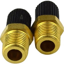 Sharplace 2Pcs 1/8 "Npt Mpt Pirinç Hava Kompresör Tank Doldurma Valfi (Yurt Dışından)