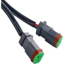 Sharplace 2 Pimli Soket Adaptör Konnektörü Erkek Dişi Dişi Led Işığı Için Elektrik (Yurt Dışından)