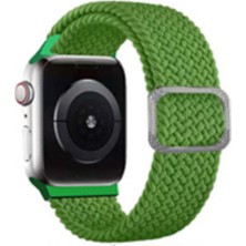 MobaxAksesuar Apple Watch 10 42mm - 38/40/41mm Kordon Örgü Tokalı Kordon 2/3/4/5/6/se/7/8/9
