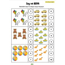 Okul Öncesi Pratik Matematik Kitabı (Ciltli)