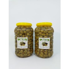 ETİK YERLİ ÜRÜNLER Memecik Cinsi Kırma Tatlanmış Zeytin 2'li Paket 3 Kg+3 Kg