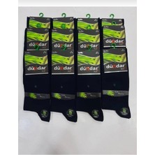 Dündar 5602 Erkek Bambu Likralı Çorap Lacivert Renkli 6'lı Paket