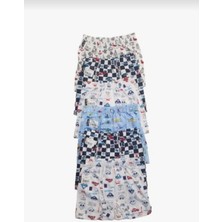 Tutku Desenli Erkek Çocuk Boxer Şort 6'lı Paça Tipi Konforlu ve Eğlenceli Tasarım